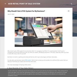 Why Should I Get A POS System For My Business?