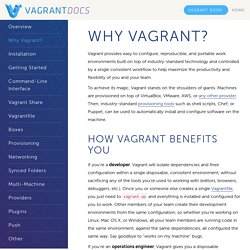 Why Vagrant? - Vagrant Documentation