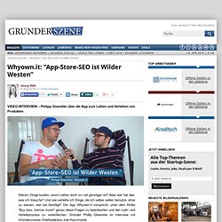 Whyown.it: "SEO im App Store ist Wilder Westen"