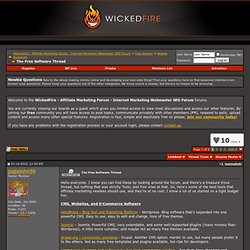 The Free Software Thread - WickedFire