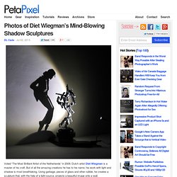 Photos of Diet Wiegman's Mind-Blowing Shadow Sculptures