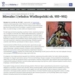 Mieszko I (władca Wielkopolski ok. 955–992)