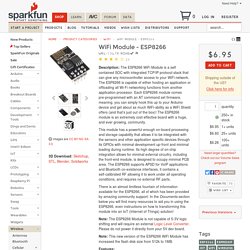 WiFi Module - ESP8266 - WRL-13678