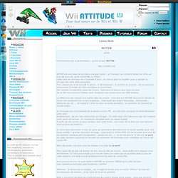 Wii Attitude : Pour tout savoir sur la Wii...