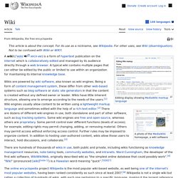 Wiki