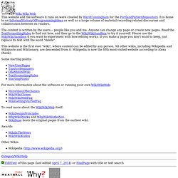 Wiki Wiki Web