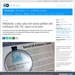Wikileaks: a diez años del sismo político del Cablegate, EE. UU. sigue en la mira