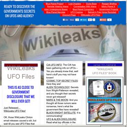 WikiLeaks UFO Files