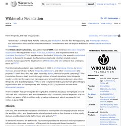 Wikimedia Foundation