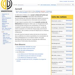 WikiNotions