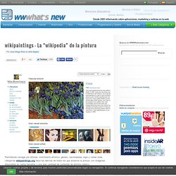 wikipaintings – La “wikipedia” de la pintura