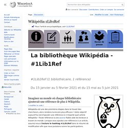 Wikipédia:1Lib1Ref
