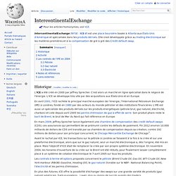 IntercontinentalExchange