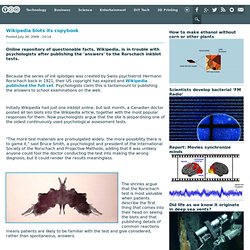 TG Daily - Wikipedia blots its copybook