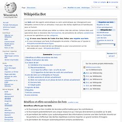 Wikipédia:Bot