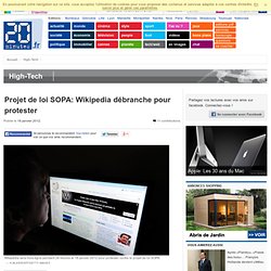 Loi antipiratage SOPA: Le jour de protestation de Wikipédia boudé par Twitter