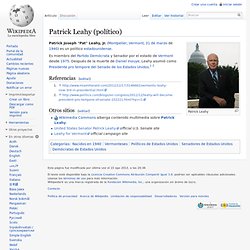 Patrick Leahy (político)