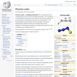Fluorine azide