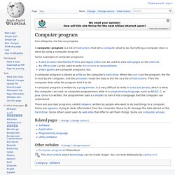 Computer program