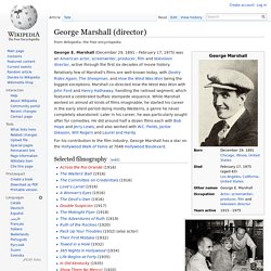 George Marshall (director)