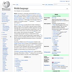 Welsh language