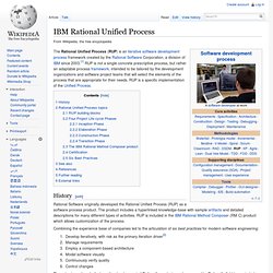 IBM Rational Unified Process