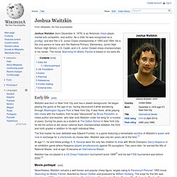 Joshua Waitzkin