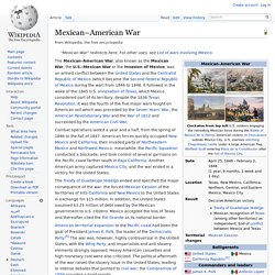 Mexican–American War