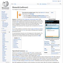 Hamachi (software)