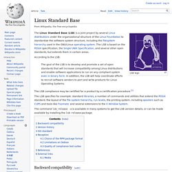 Linux Standard Base