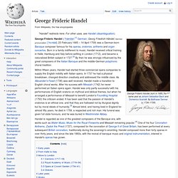 George Frideric Handel