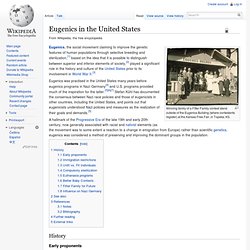 Eugenics in the United States