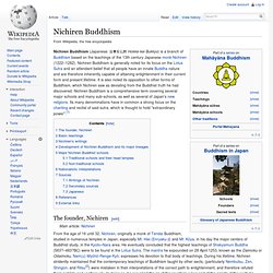 Nichiren Buddhism
