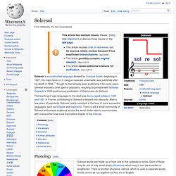 Solresol