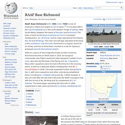 RAAF Base Richmond