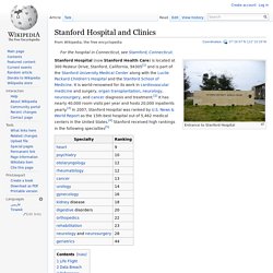 Stanford Hospital and Clinics