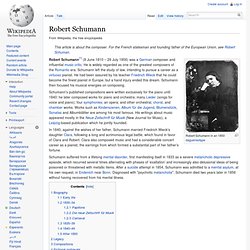 Robert Schumann