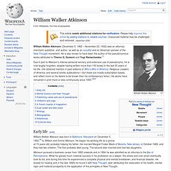 William Walker Atkinson