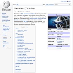 Panorama (TV series)