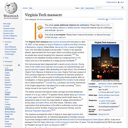 Virginia Tech massacre