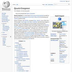 Quartz Composer