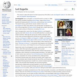 Led Zeppelin information