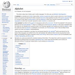 Alphabet (Wikipedia EN)