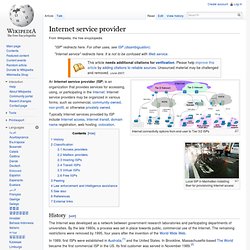 Internet service provider