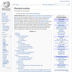 Chemical warfare - Wiki