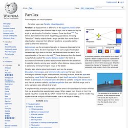 Parallax Wiki
