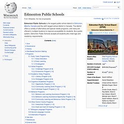 Edmonton Public Schools