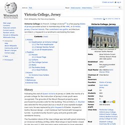 Victoria College, Jersey