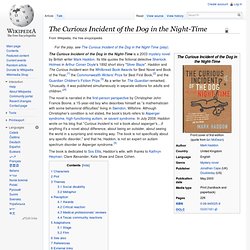 The Curious Incident of the Dog in the Night-time - Wikipedia, t