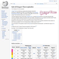 List of Cougar Town episodes